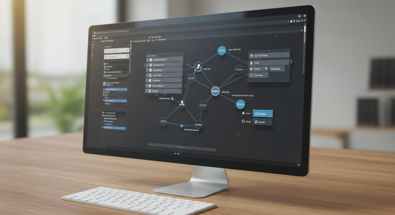 Mockup do dashboard com gráficos e KPIs